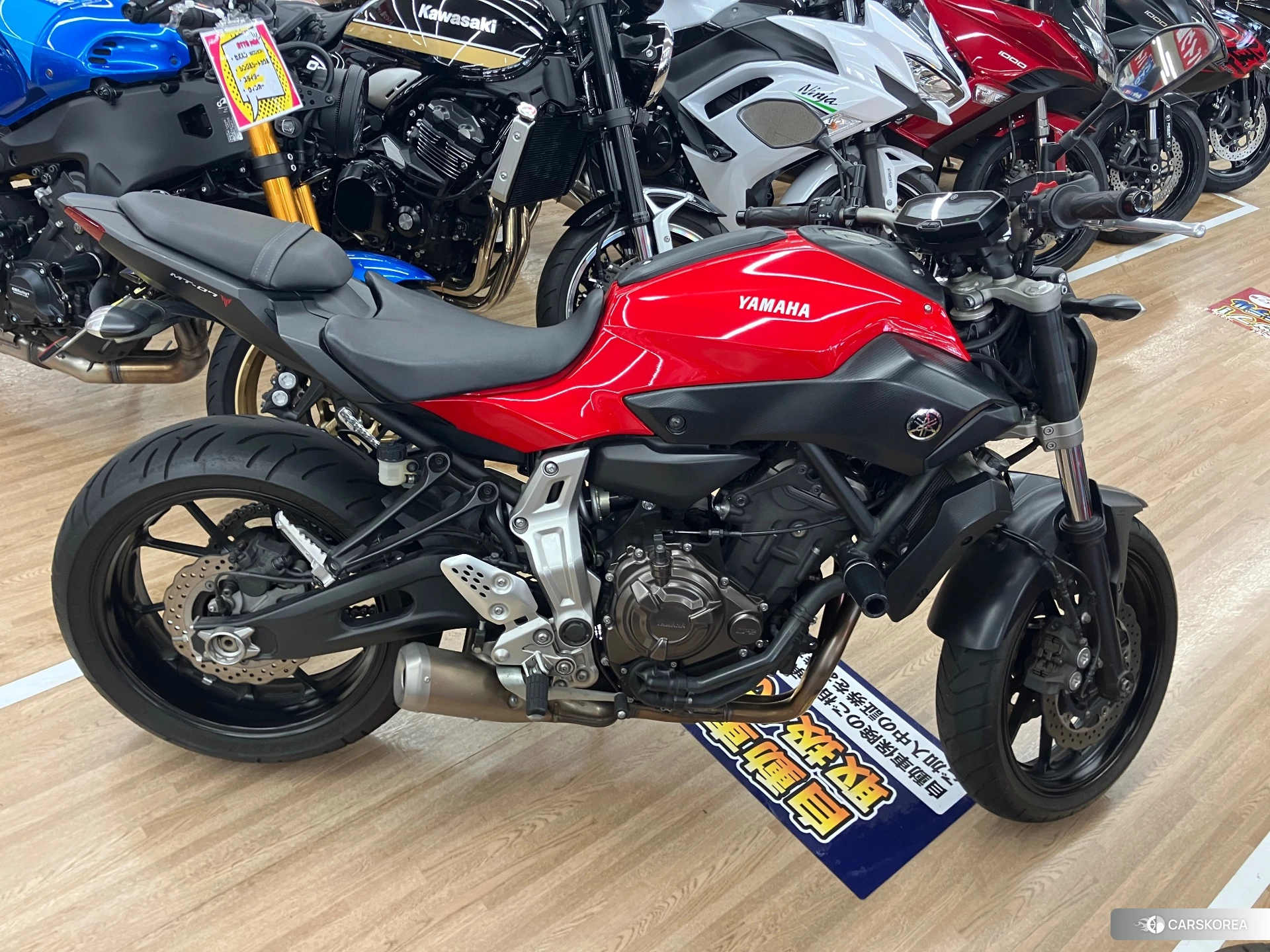 Проданный Yamaha MT-07 ABS id 4191793 из Японии, фото 3