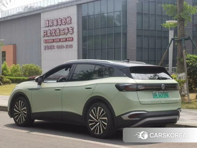 Volkswagen ID.4 X 2022 Зеленый из Китая, фото 2
