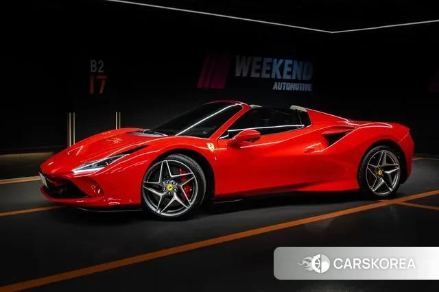 Ferrari F8 Spider 2021 Красный из Кореи, фото 2