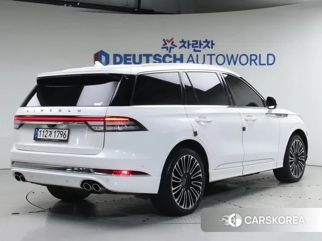 Lincoln Aviator 2nd generation 2022 Черный из Кореи, фото 2
