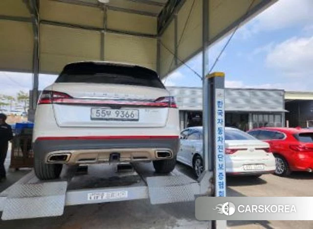 Lincoln Nautilus First generation 2019 Белый из Кореи, фото 2