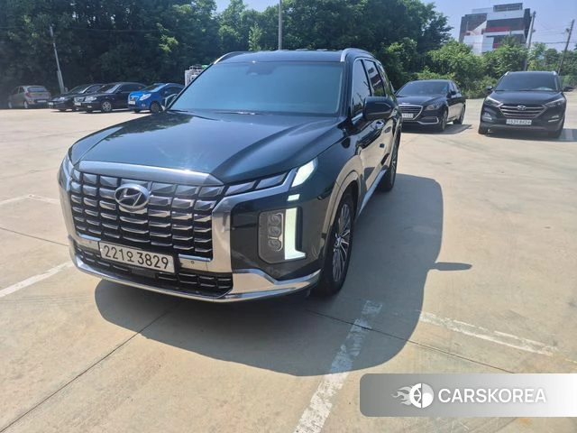 Hyundai The New Palisade 2024 Темно-зеленый из Кореи, фото 3