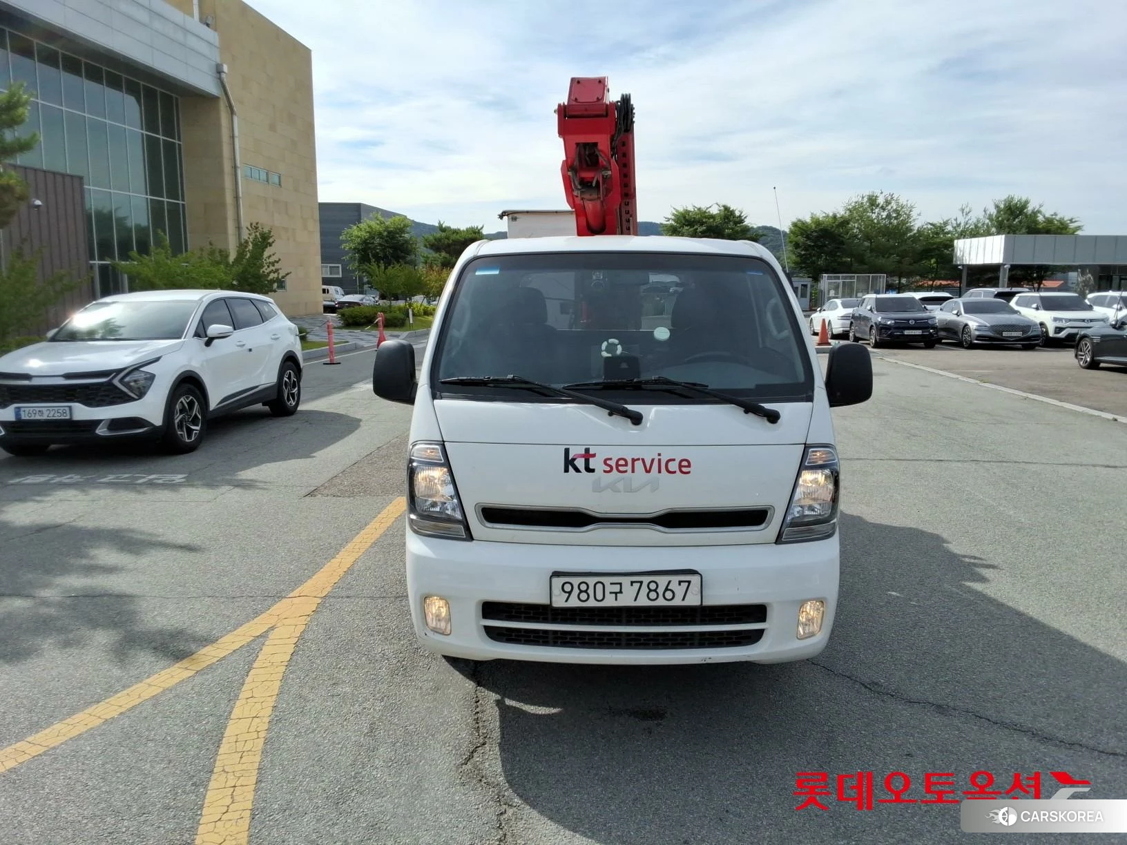 Kia Donghae Goso Work Car 2022 Белый из Кореи, фото 2