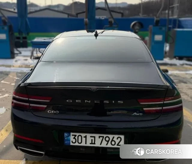 Genesis G80 (RG3) 2021 Черный из Кореи, фото 2