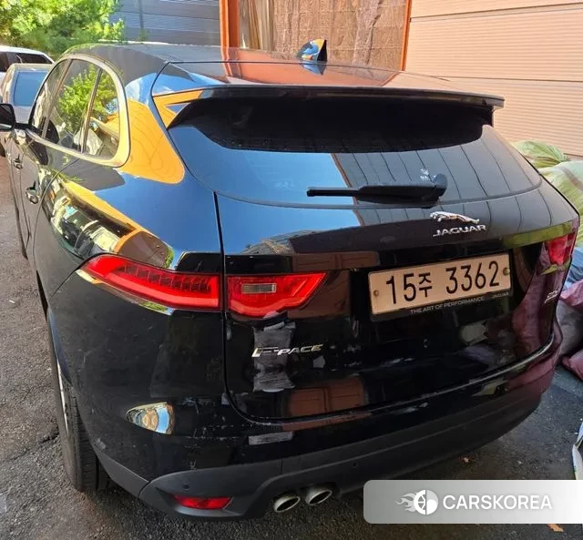 Jaguar F-PACE 2018 Черный из Кореи, фото 2