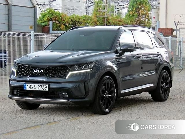 Kia Sorento 4th Generation 2023 Серебристо-серый из Кореи, фото 2