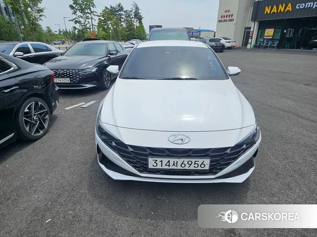 Hyundai Avante (CN7) 2020 Белый из Кореи, фото 3