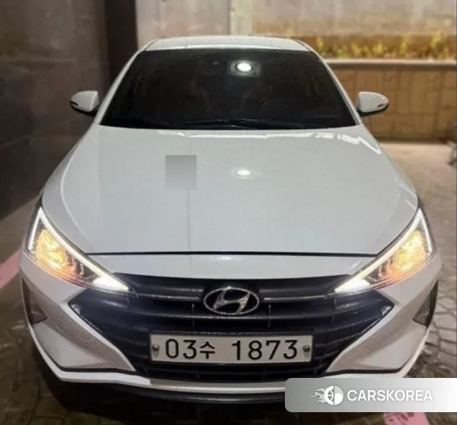 Hyundai The New Avante AD 2019 Белый из Кореи, фото 2