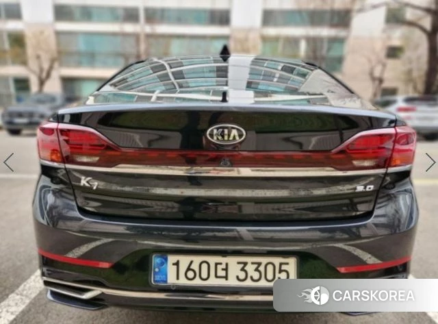 Kia K7 Premier 2020 Черный из Кореи, фото 2