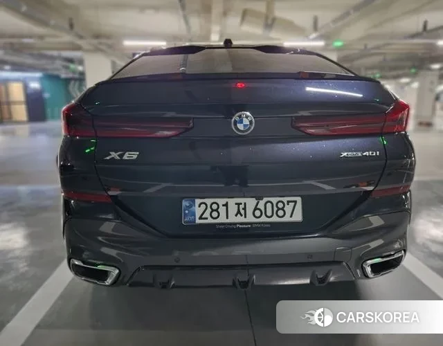 BMW X6 (G06) 2024 Черный из Кореи, фото 6