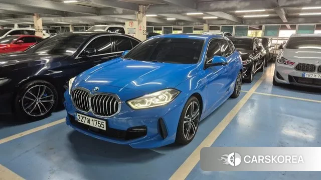 BMW 1 Series (F40) 2023 Синий из Кореи, фото 3