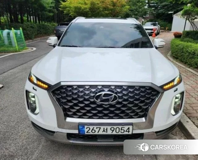 Hyundai Palisade 2021 Белый из Кореи, фото 6