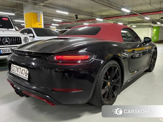 Porsche 718 Boxster 2018 Черный из Кореи, фото 5