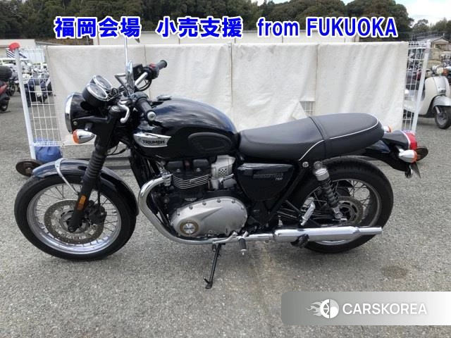 Проданный Triumph BONNEVILLE T100 2017 из Японии