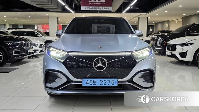 Mercedes-Benz EQS SUV X296 2023 Серебряный из Кореи, фото 2
