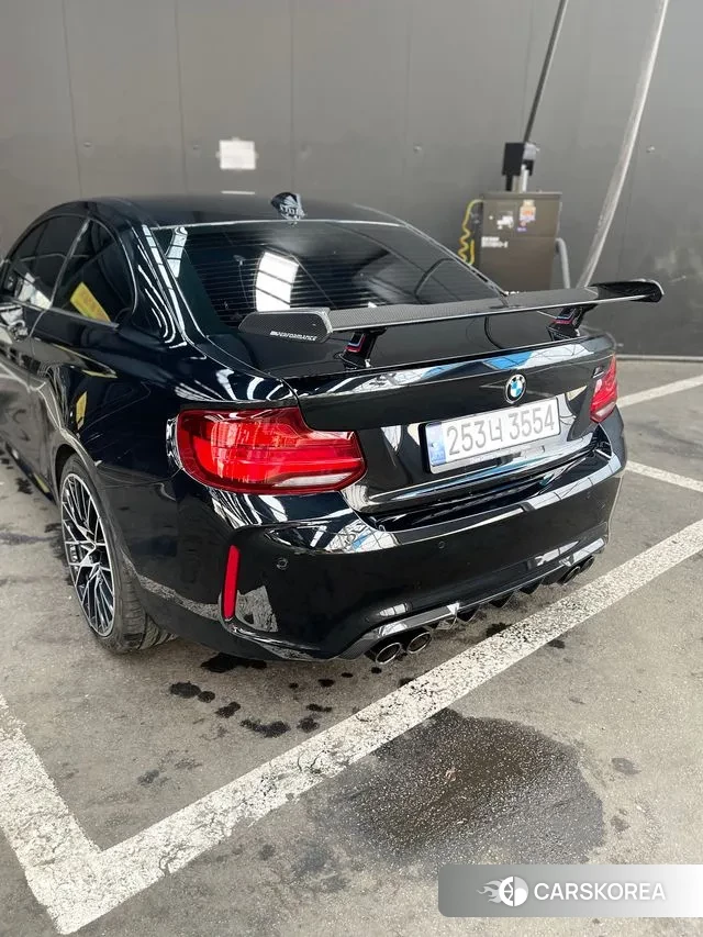 BMW M2 (F87) 2019 Черный из Кореи, фото 2