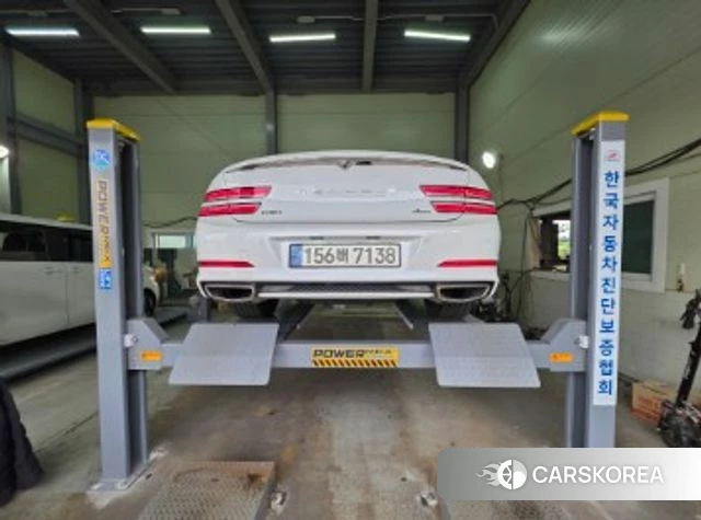 Genesis G80 (RG3) 2021 Белый из Кореи, фото 2