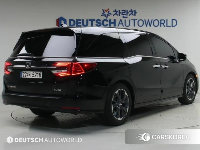 Honda Odyssey 2022 Черный из Кореи, фото 2