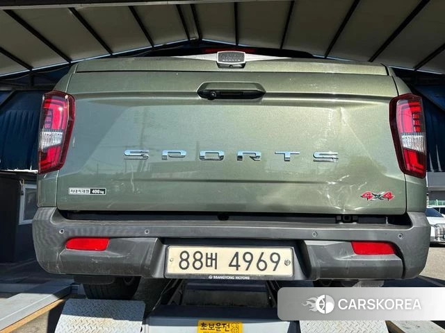 Ssangyong The New Rexton Sport 2021 Зеленый из Кореи, фото 2
