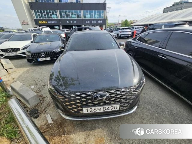 Hyundai The New Grandeur IG Hybrid 2021 Черный из Кореи, фото 5