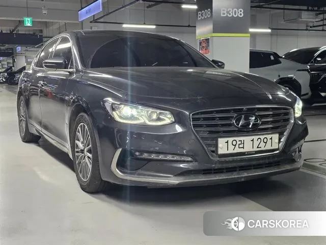 Hyundai Grandeur IG Hybrid 2019 Серый из Кореи, фото 4