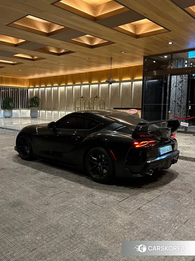 Toyota Supra 5th Generation 2021 Черный из Кореи, фото 2