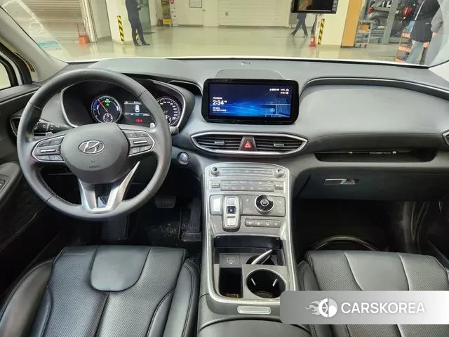 Hyundai The New Santa Fe 2021 Белый из Кореи, фото 2