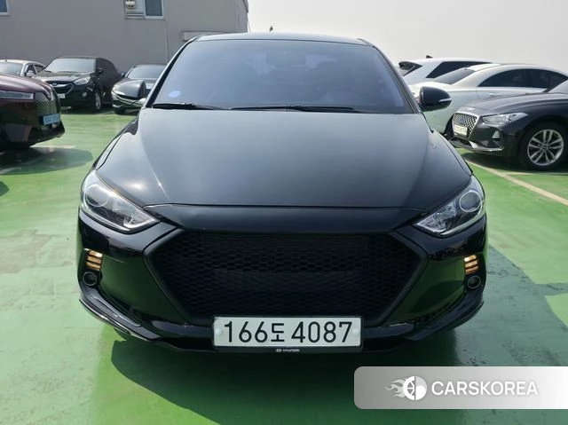 Hyundai Avante AD 2018 Черный из Кореи, фото 4