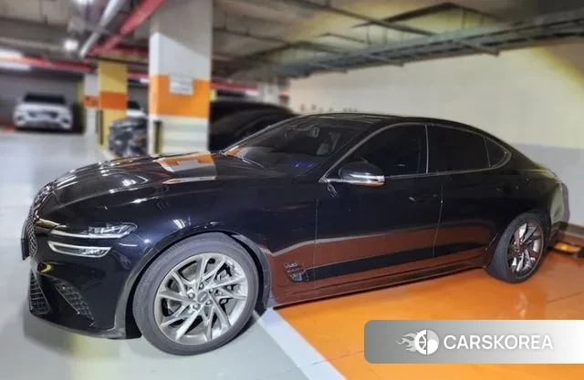 Genesis The New G70 2021 Черный из Кореи, фото 3