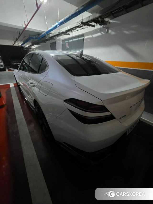 Genesis The New G70 2023 Белый из Кореи, фото 2
