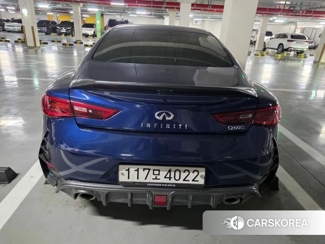 Infiniti Q60 (CV37) 2019 Синий из Кореи, фото 2