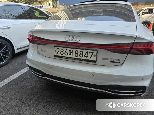 Audi A7 (4K) 2020 Белый из Кореи, фото 2