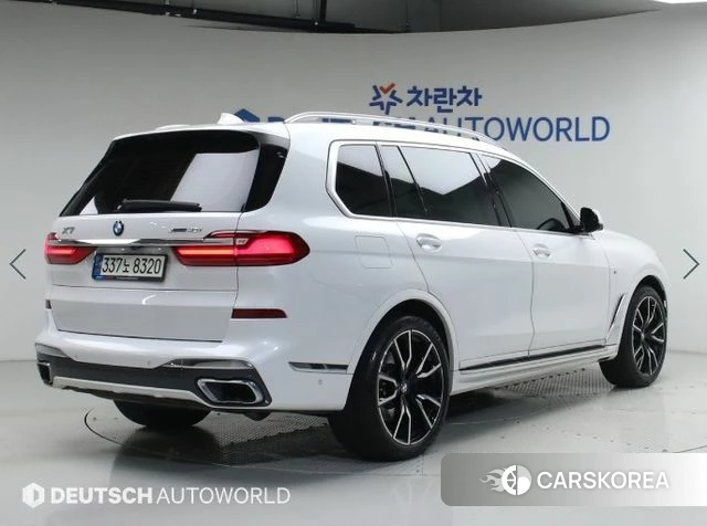 BMW X7 (G07) 2021 Белый из Кореи, фото 2