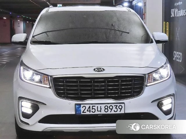 Kia The New Carnival 2019 Белый из Кореи, фото 2