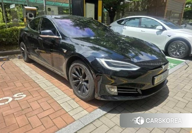 Tesla Model S 2019 Черный из Кореи, фото 2