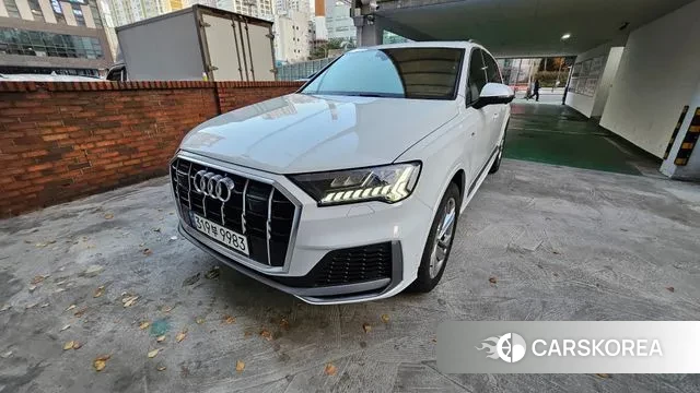 Audi Q7 (4M) 2021 Белый из Кореи, фото 6