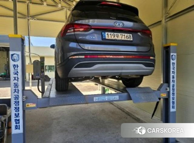 Hyundai The New Santa Fe 2022 Серый из Кореи, фото 2