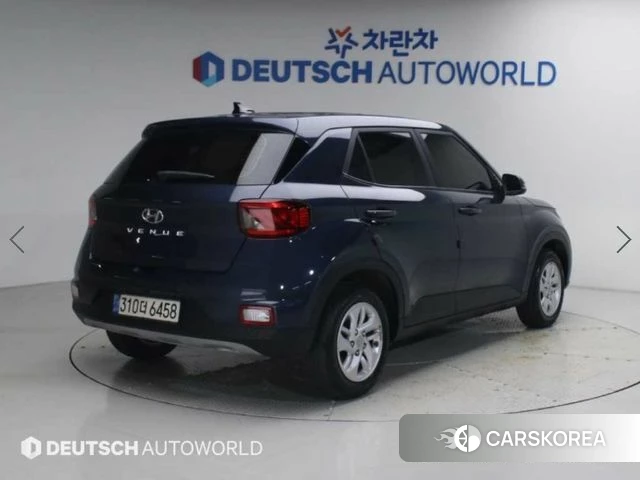 Hyundai Venue 2022 Синий из Кореи, фото 2