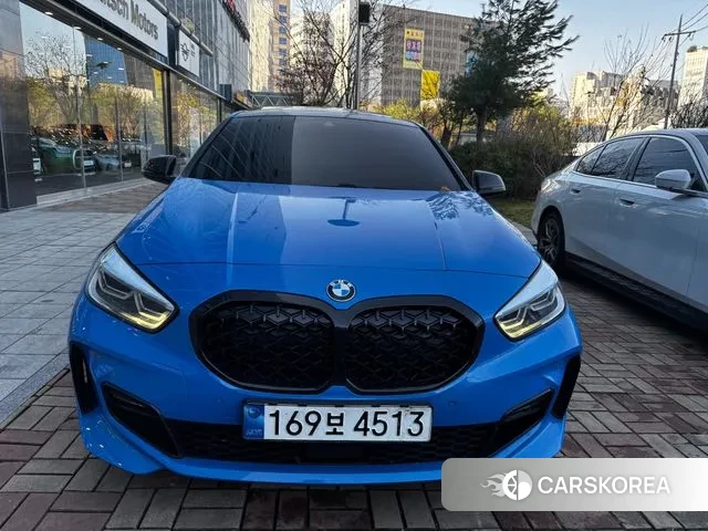 BMW 1 Series (F40) 2022 Синий из Кореи, фото 2