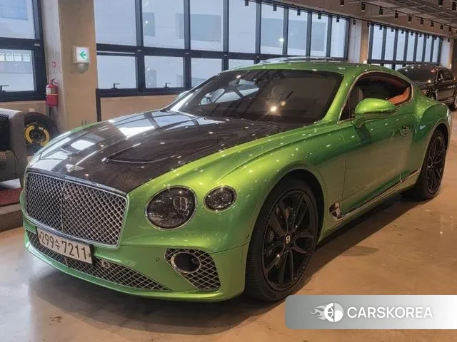 Bentley Continental GT 3rd Generation 2022 Зеленый из Кореи, фото 4