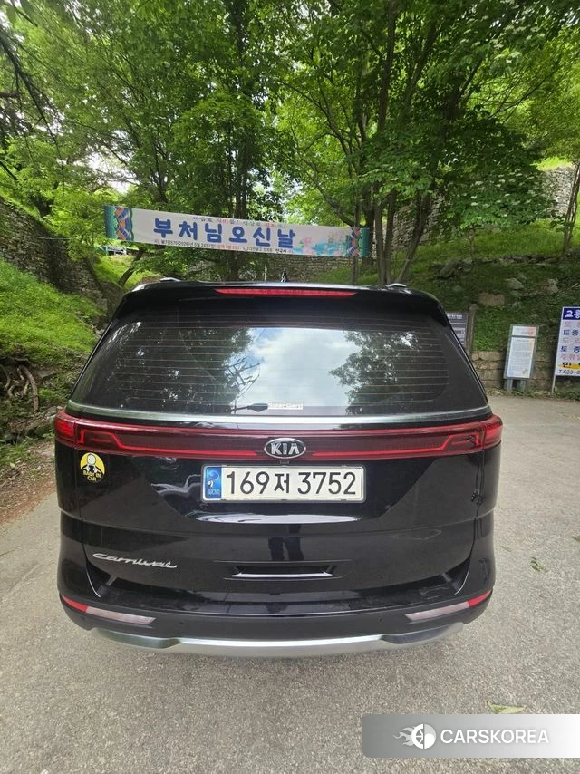 Kia Carnival 4th generation 2020 Черный из Кореи, фото 2