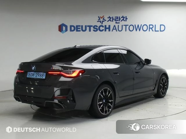 BMW i4 2023 Серый из Кореи, фото 2