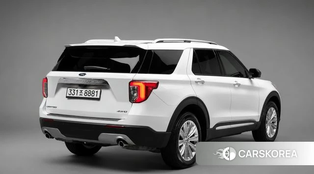 Ford Explorer 6th Generation 2023 Белый из Кореи, фото 2