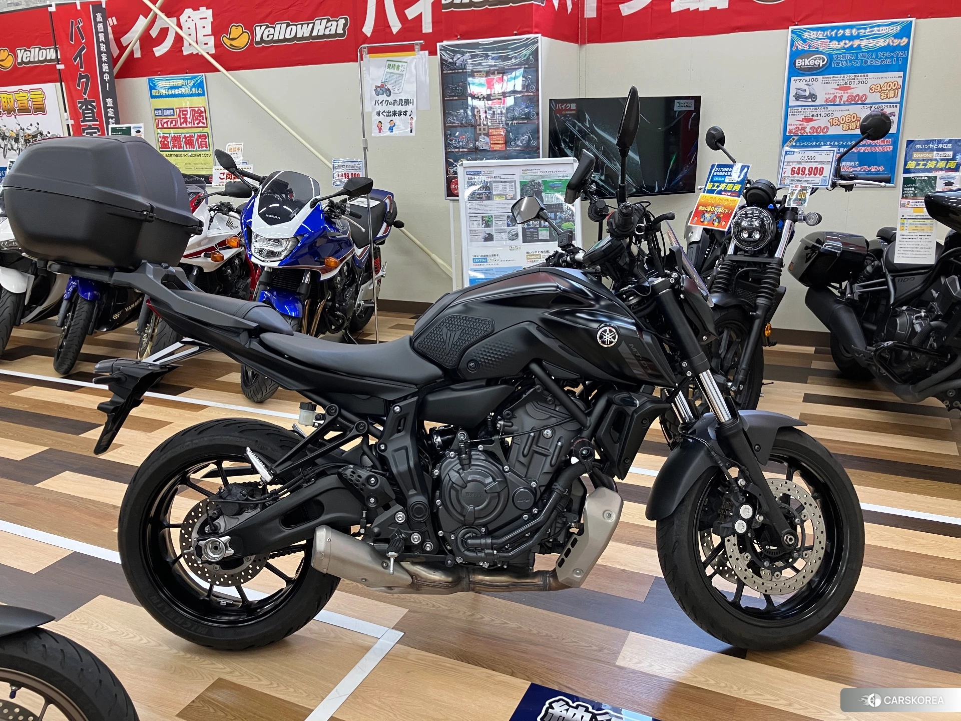 Проданный Yamaha MT-07 ABS id 4183298 из Японии