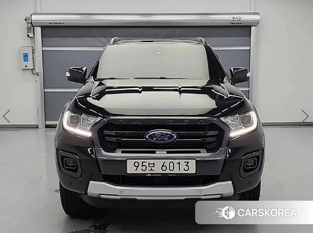 Ford Ranger 3rd Generation 2021 Черный из Кореи, фото 2