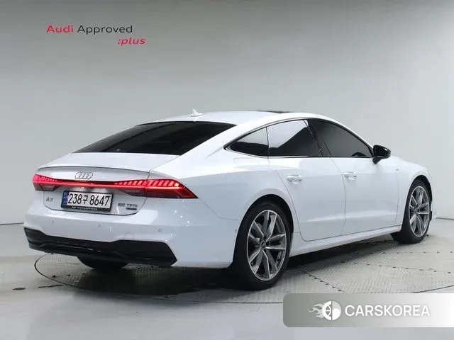 Audi A7 (4K) 2023 Белый из Кореи, фото 2