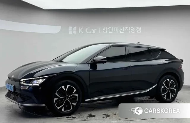 Kia EV6 2021 Синий из Кореи, фото 5