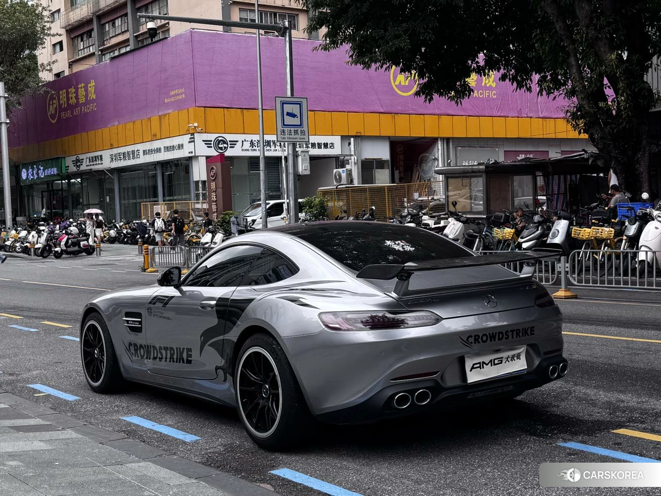 Mercedes-Benz AMG GT 2019 Серебристо-серый из Китая, фото 2