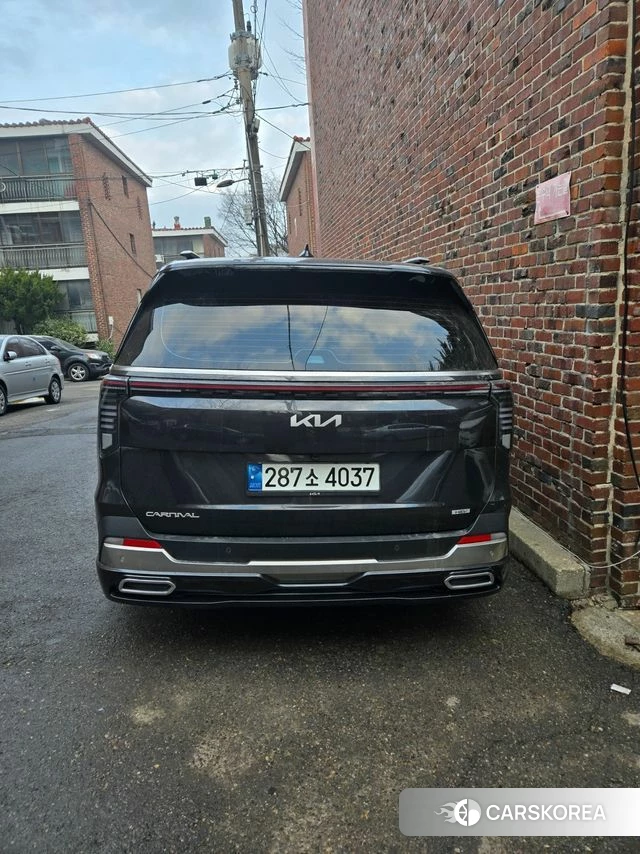 Kia The New Carnival 4th Generation 2024 Серый из Кореи, фото 5