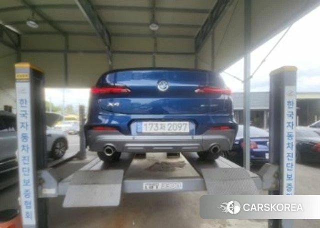 BMW X4 (G02) 2021 Синий из Кореи, фото 2